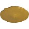 Ekena Millwork Pompeii Ceiling Medallion (Fits Canopies up to 2"), Hnd-Painted Iridescent Gold, 18 7/8"OD x 1 1/2"P CM18POIGS - alternate 2